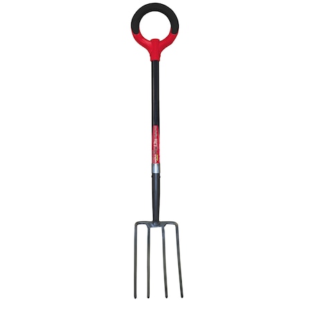 Radius Garden 25311 Pro-Lite Ergonomic Carbon Steel Digging Fork 25311